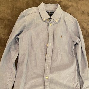 Polo Ralph Lauren Big Boy’s Blue Oxford Size S (8)